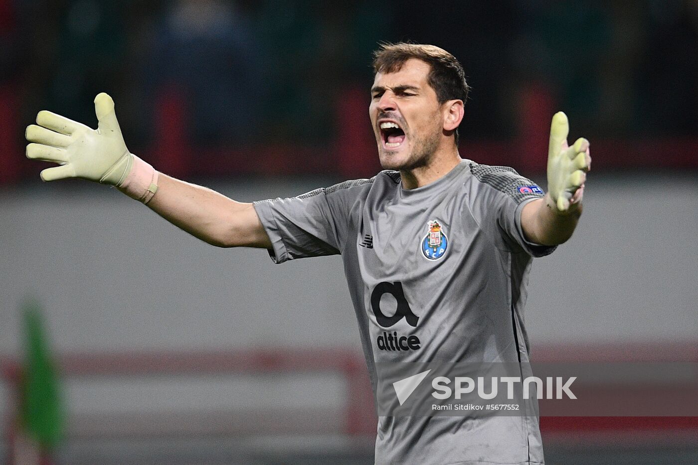 Russia Soccer Champions League Lokomotiv - Porto