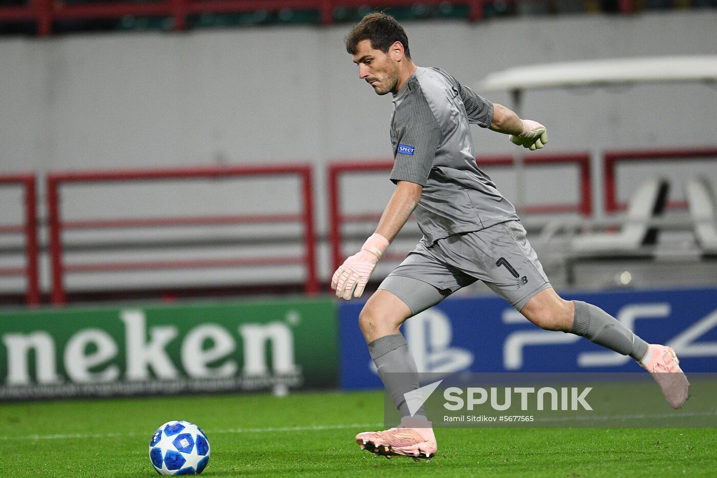 Russia Soccer Champions League Lokomotiv - Porto