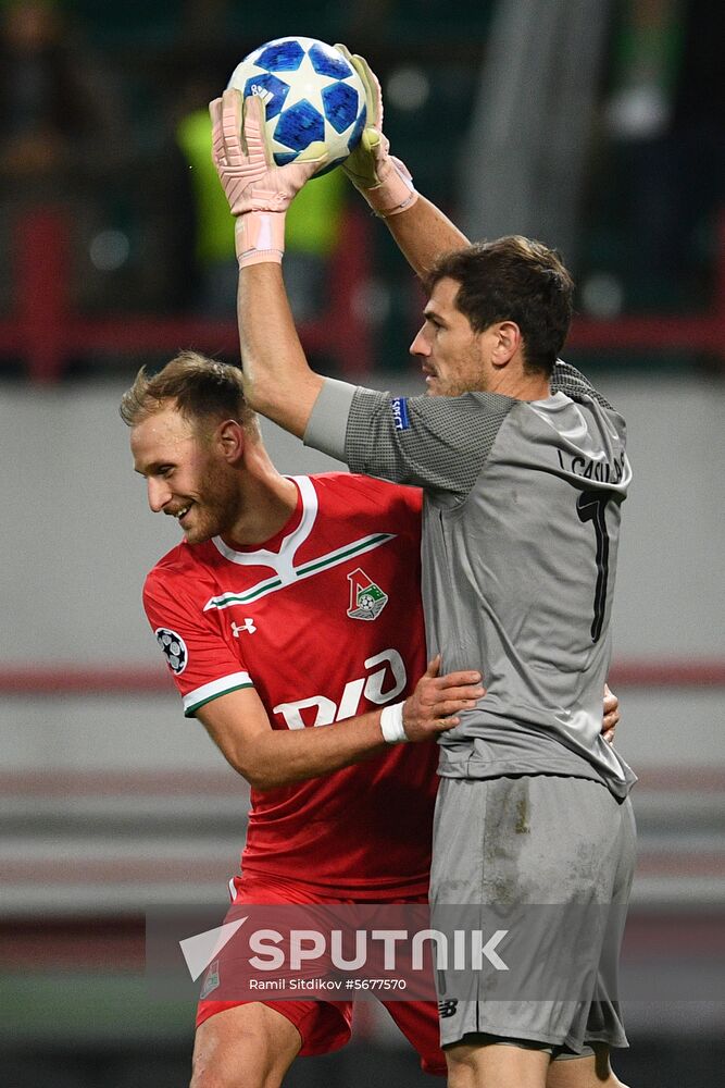 Russia Soccer Champions League Lokomotiv - Porto