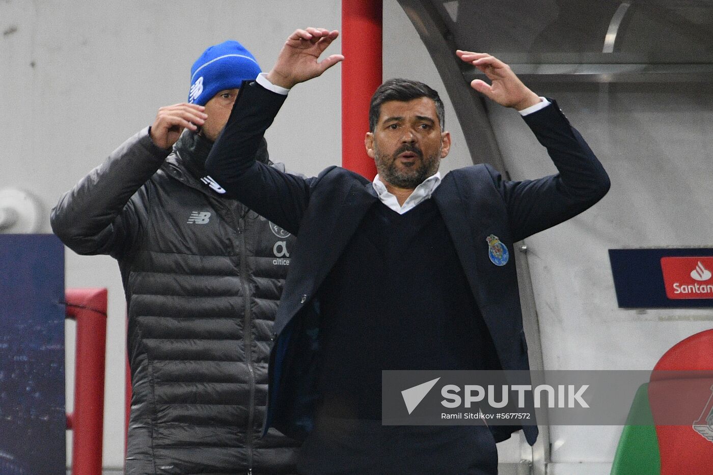 Russia Soccer Champions League Lokomotiv - Porto