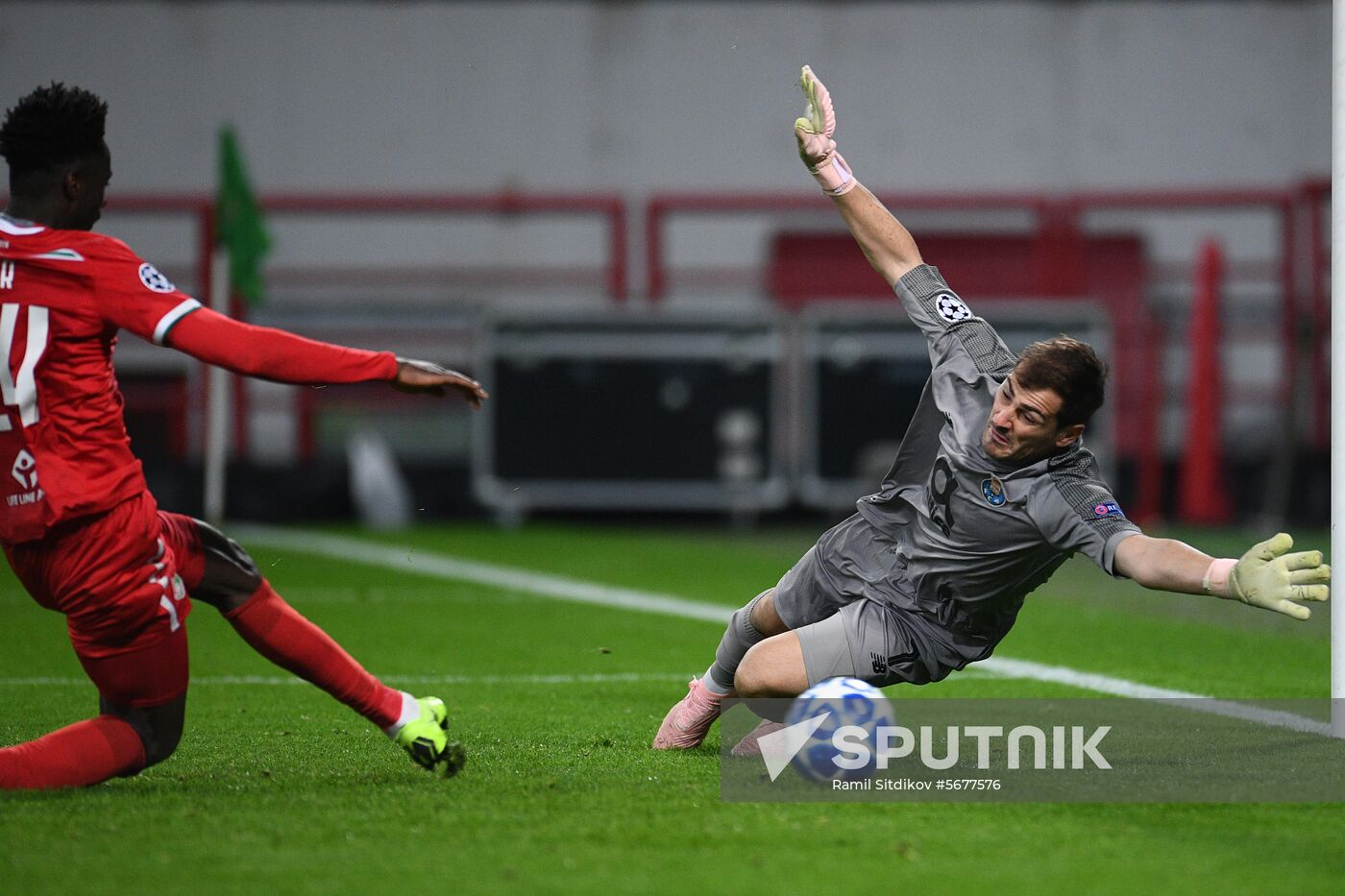 Russia Soccer Champions League Lokomotiv - Porto