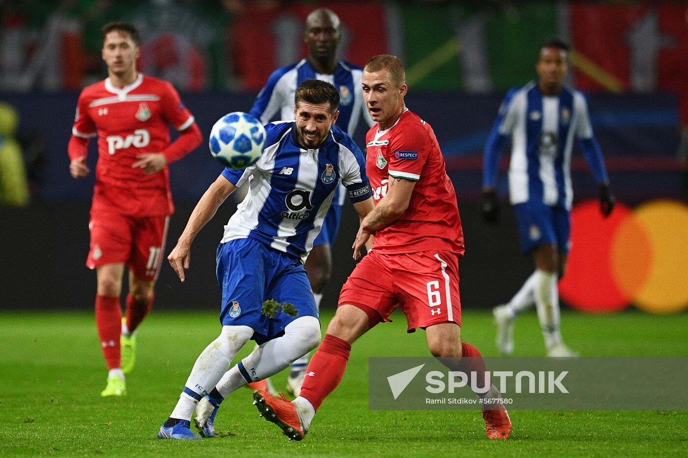 Russia Soccer Champions League Lokomotiv - Porto