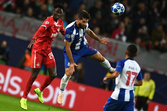 Russia Soccer Champions League Lokomotiv - Porto