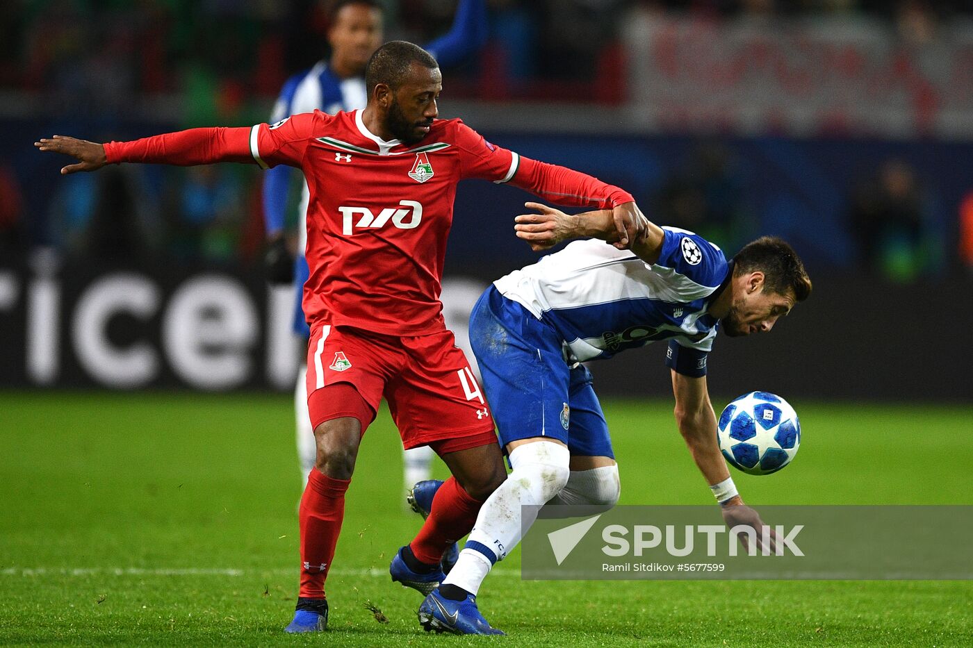 Russia Soccer Champions League Lokomotiv - Porto