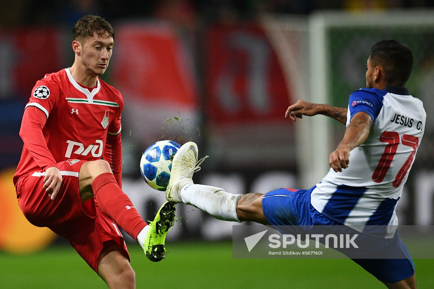 Russia Soccer Champions League Lokomotiv - Porto
