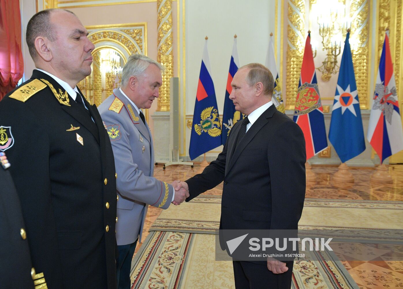 President Putin attends ceremony to present officers appointed to higher positions