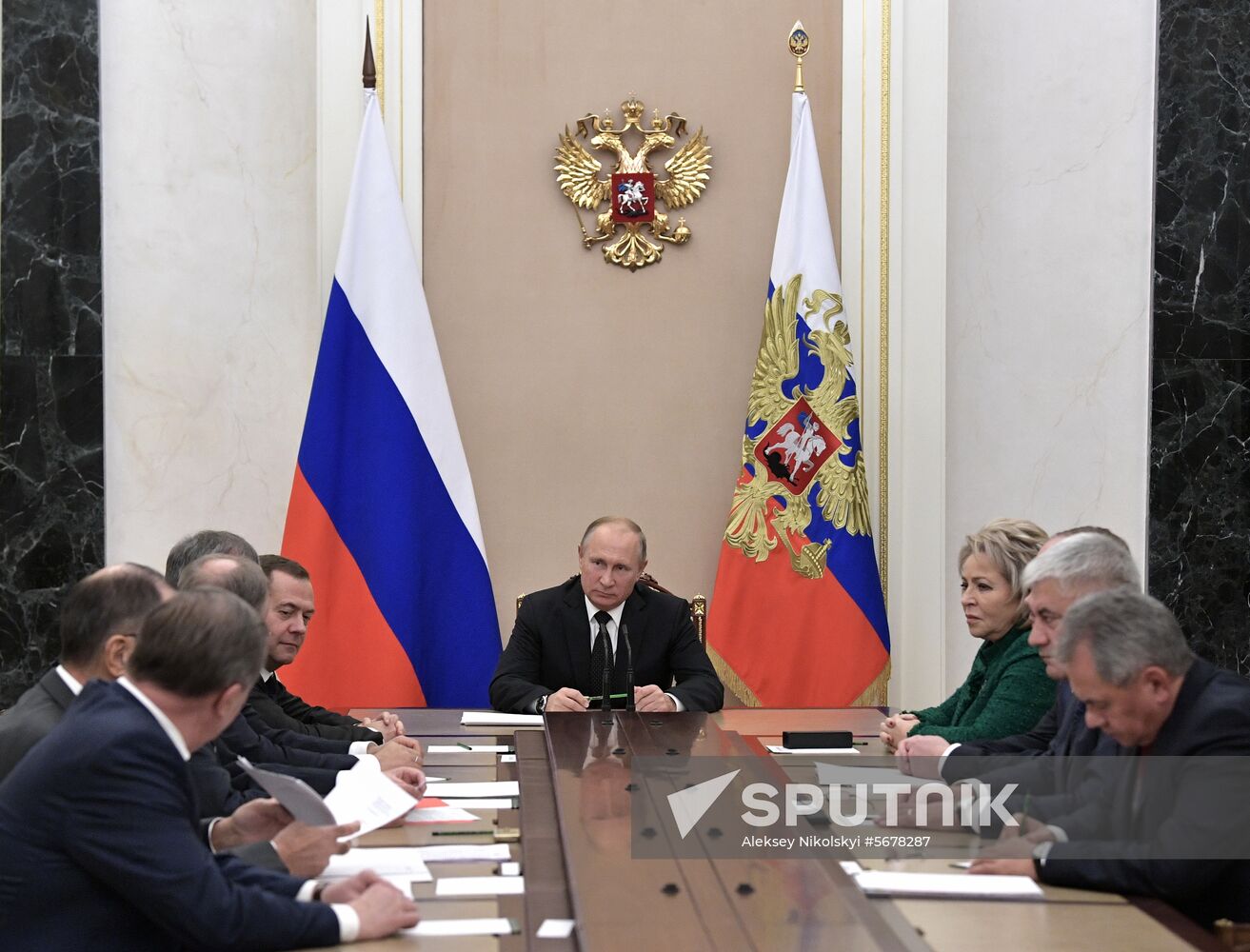 President Putin chairs Russia’s Security Council meeting