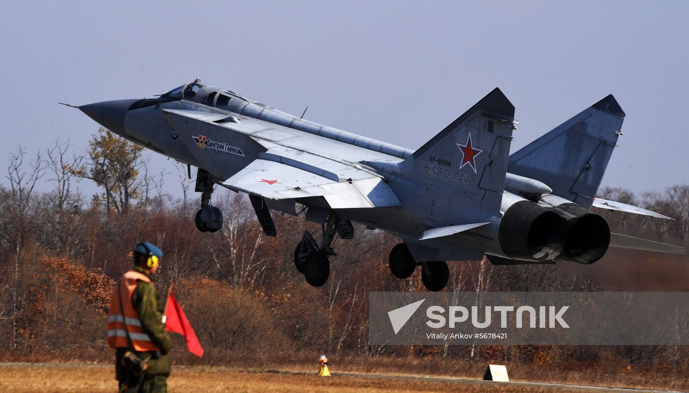 Russia Military Aviation Drills