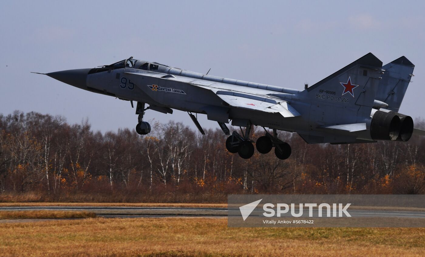 Russia Military Aviation Drills