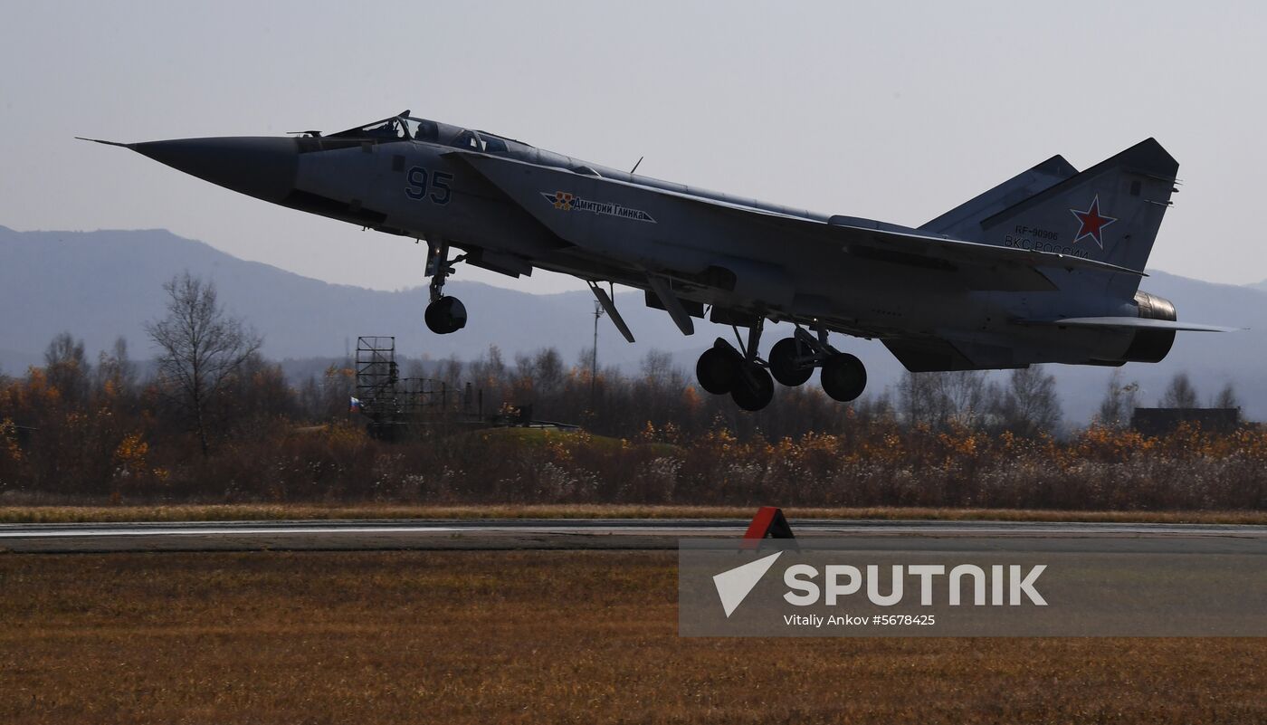 Russia Military Aviation Drills