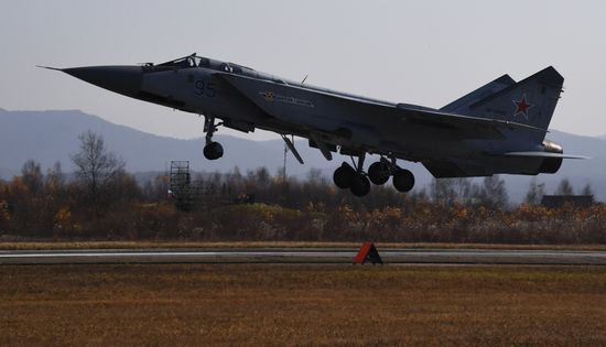 Russia Military Aviation Drills