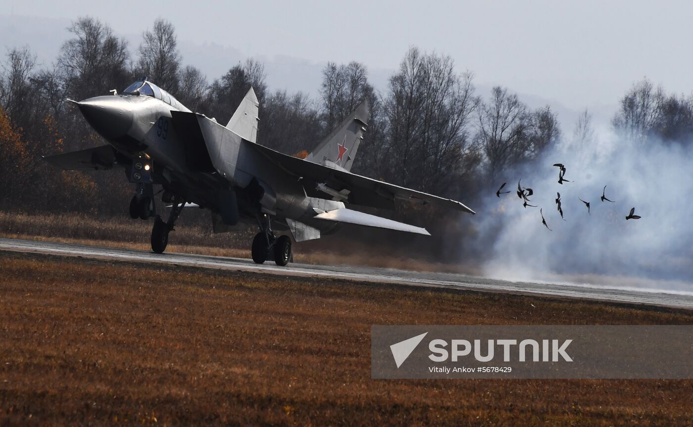 Russia Military Aviation Drills