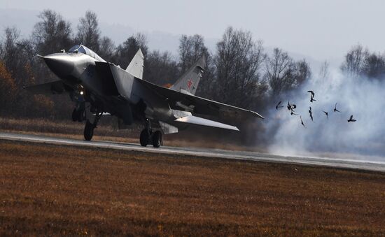 Russia Military Aviation Drills