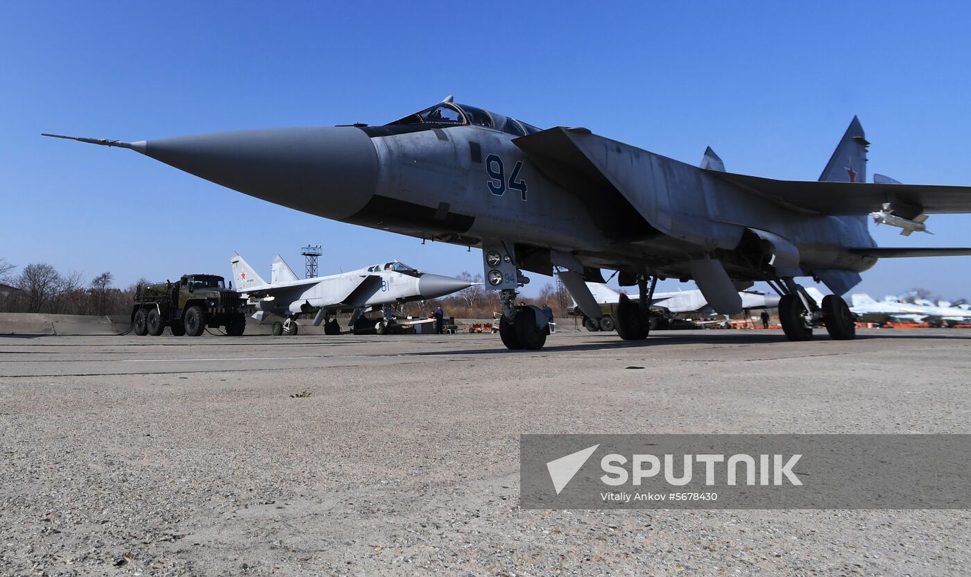 Russia Military Aviation Drills