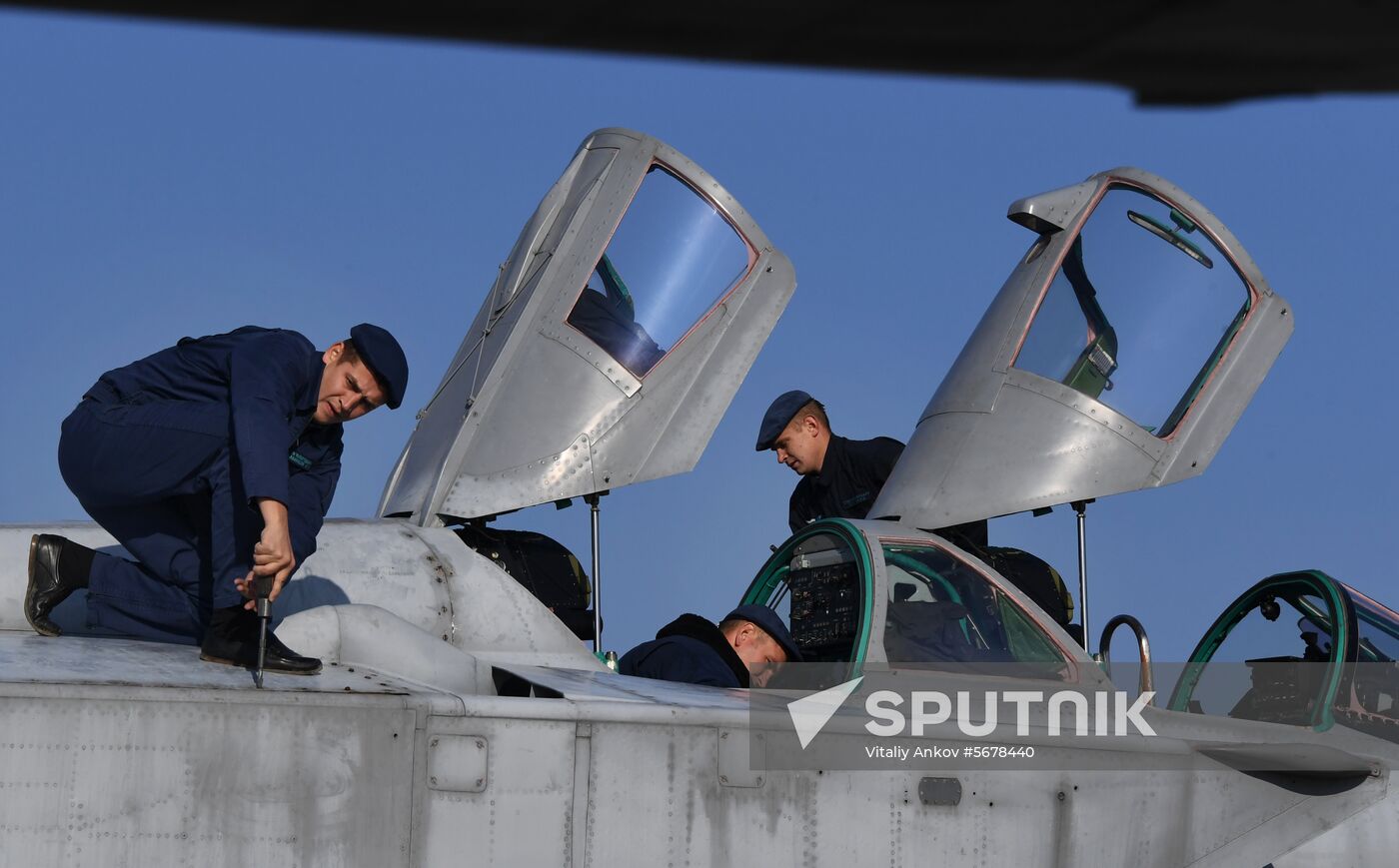 Russia Military Aviation Drills