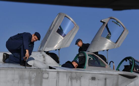 Russia Military Aviation Drills
