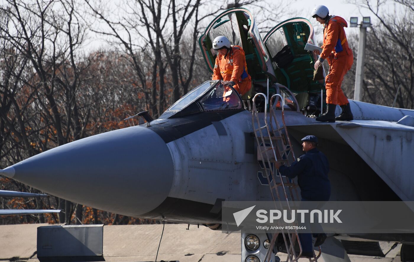 Russia Military Aviation Drills