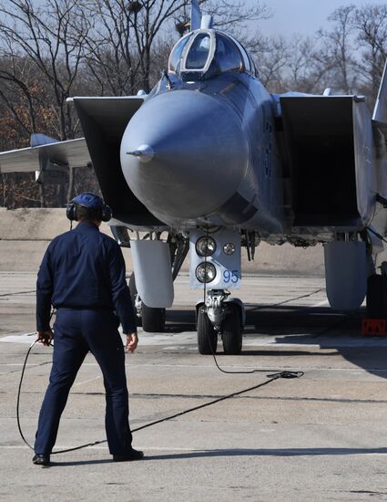 Russia Military Aviation Drills