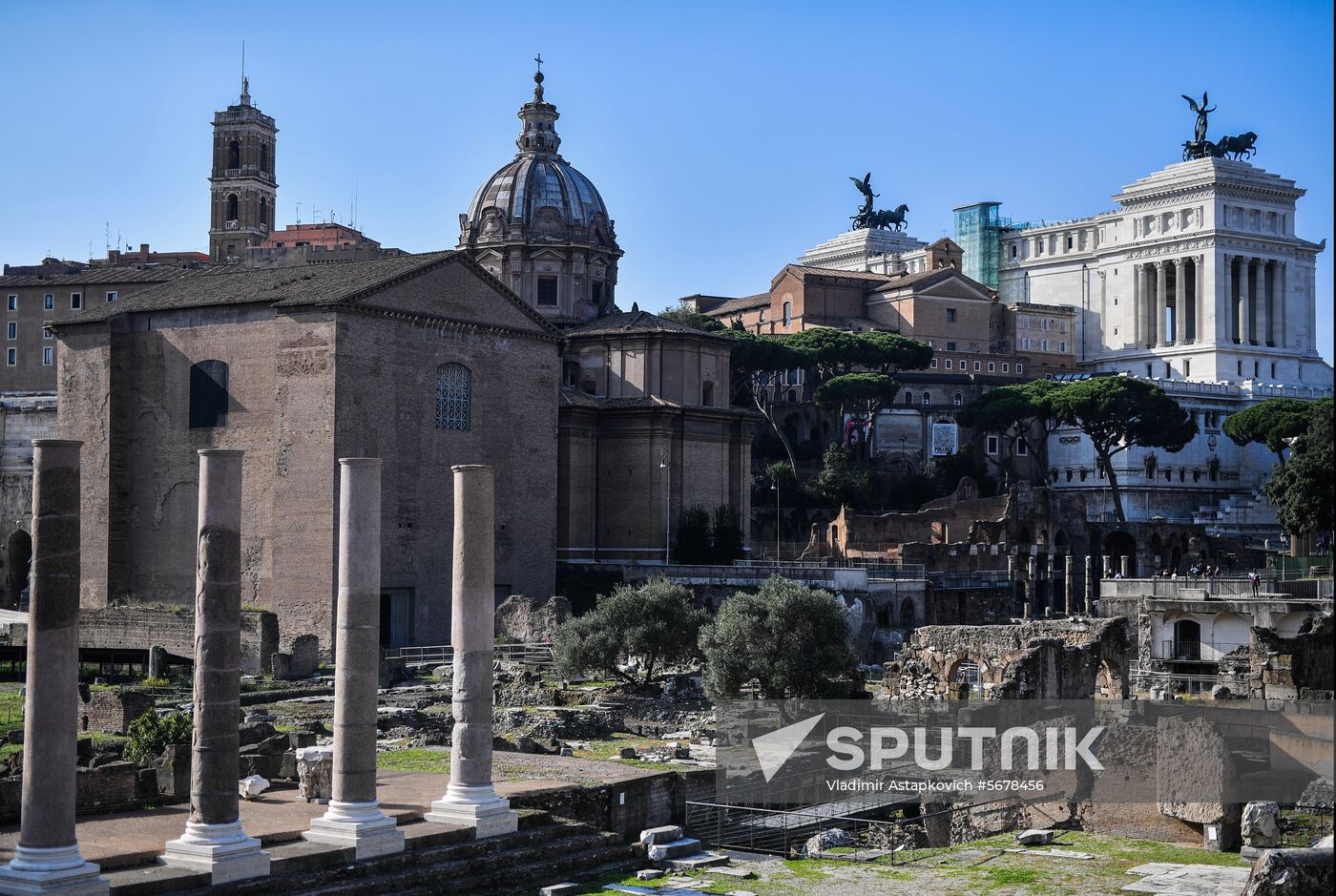 Italy Rome Daily Life