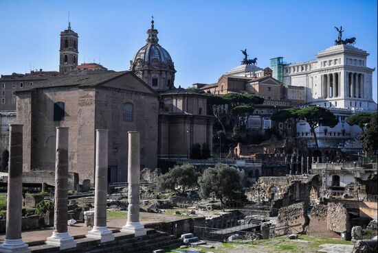 Italy Rome Daily Life