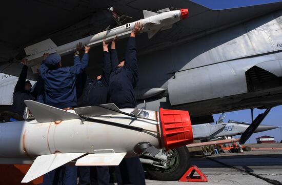 Russia Military Aviation Drills
