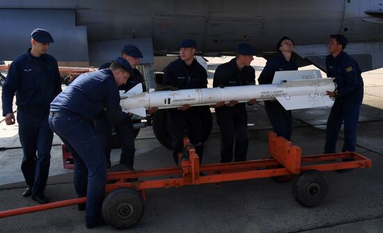 Russia Military Aviation Drills