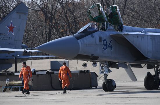 Russia Military Aviation Drills