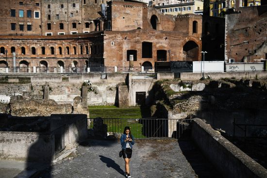 Italy Rome Daily Life