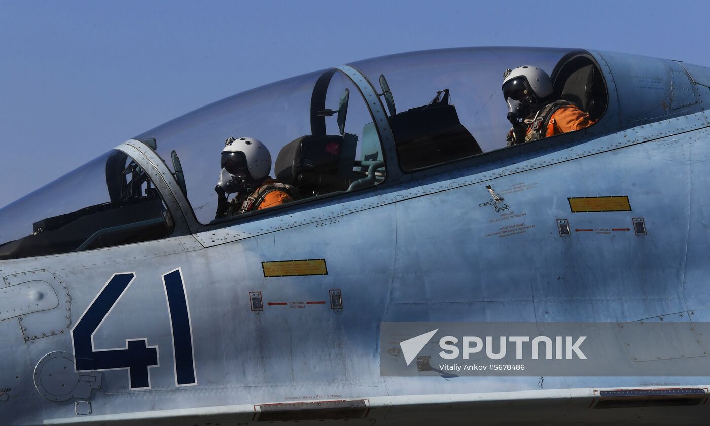 Russia Military Aviation Drills