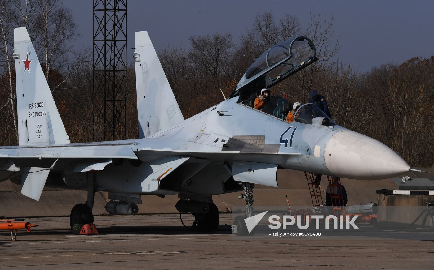 Russia Military Aviation Drills