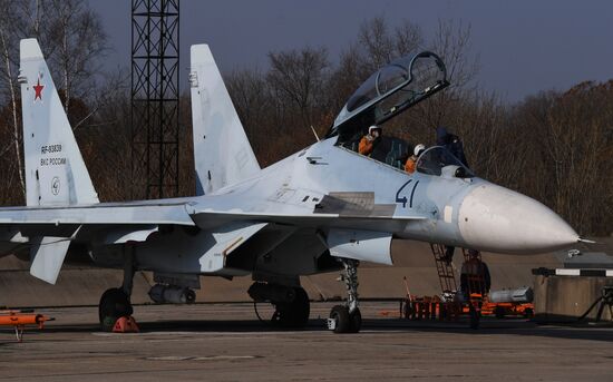 Russia Military Aviation Drills