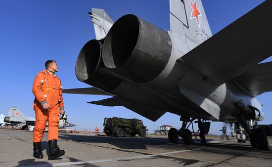 Russia Military Aviation Drills
