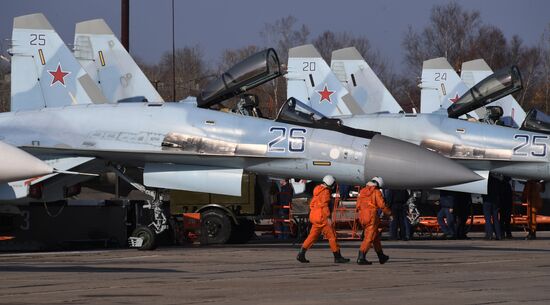 Russia Military Aviation Drills