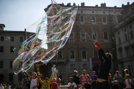 Italy Rome Daily Life