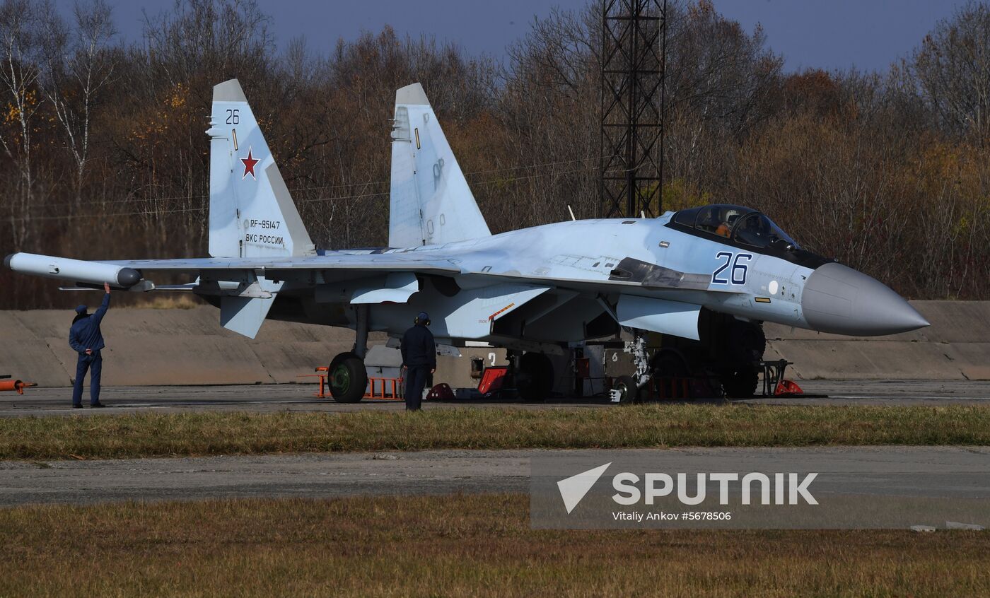 Russia Military Aviation Drills