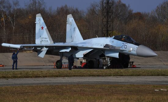 Russia Military Aviation Drills