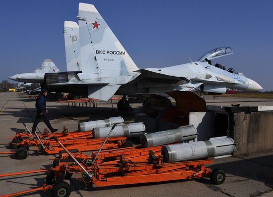 Russia Military Aviation Drills