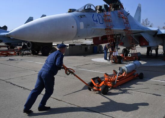 Russia Military Aviation Drills