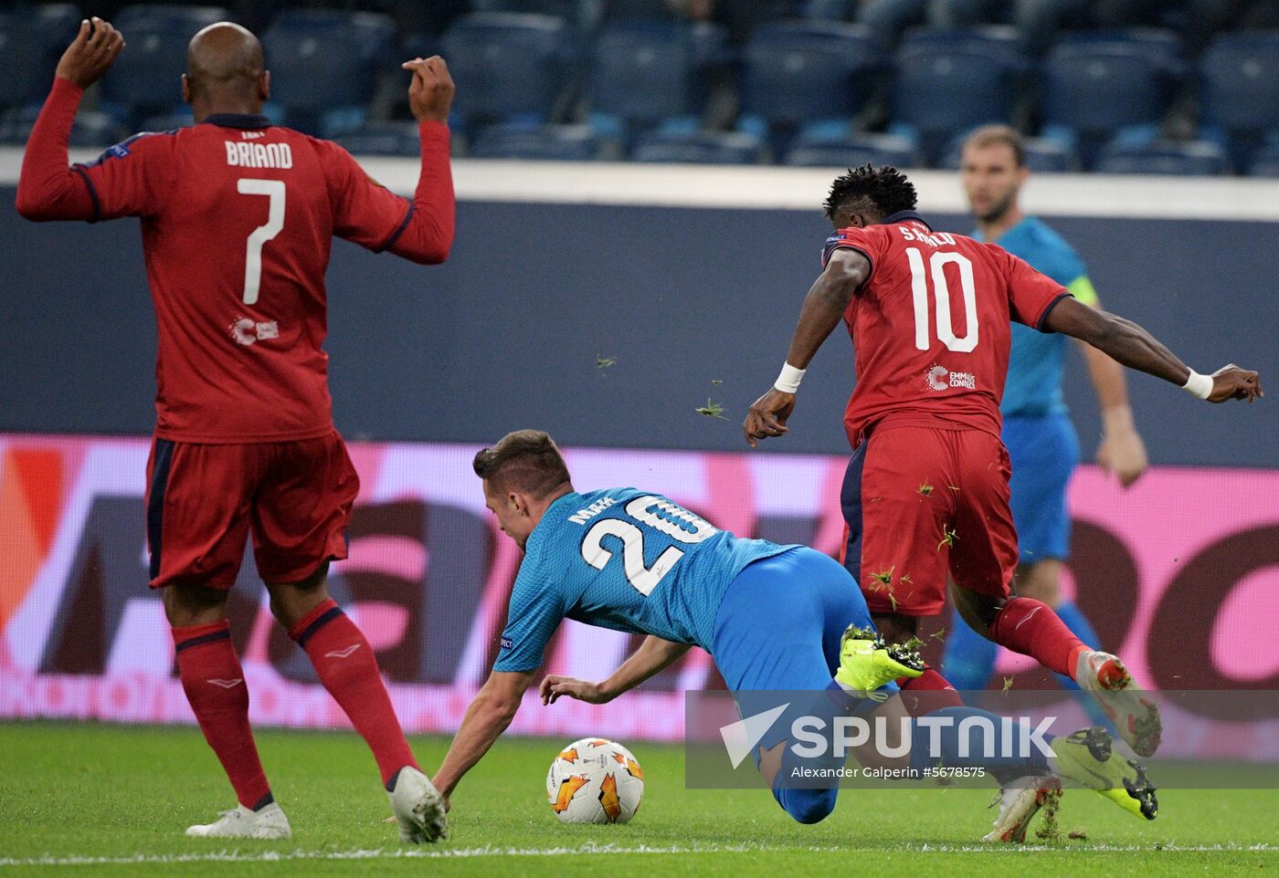 Russia Soccer Europa League Zenit - Bordeaux