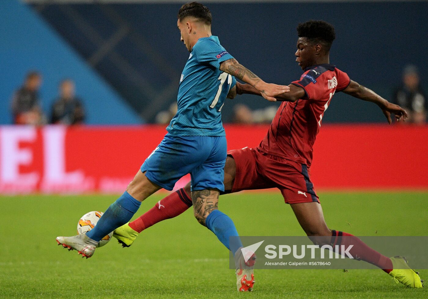 Russia Soccer Europa League Zenit - Bordeaux