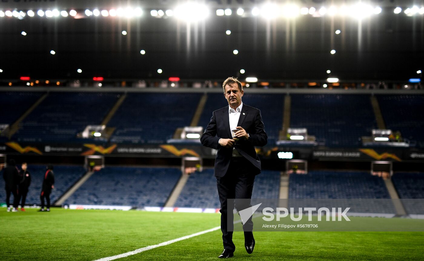 Britain Soccer Europa League Rangers - Spartak