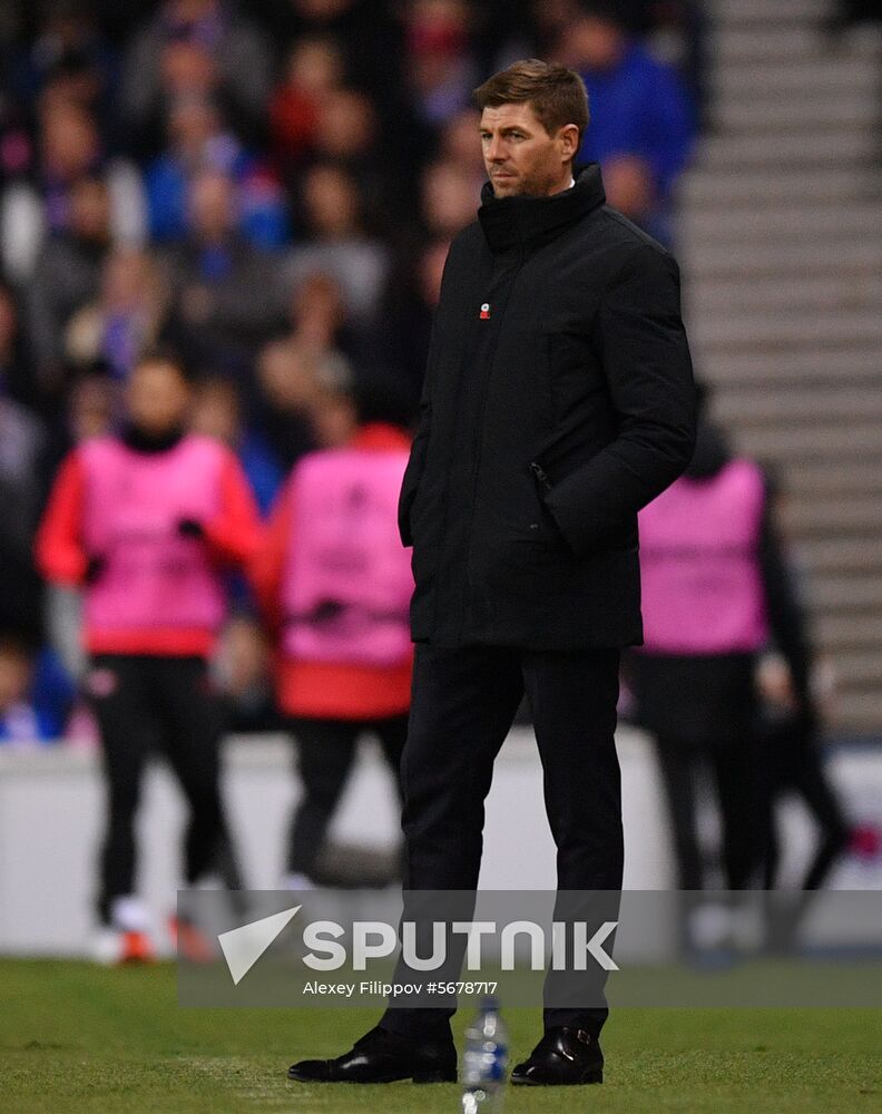 Britain Soccer Europa League Rangers - Spartak