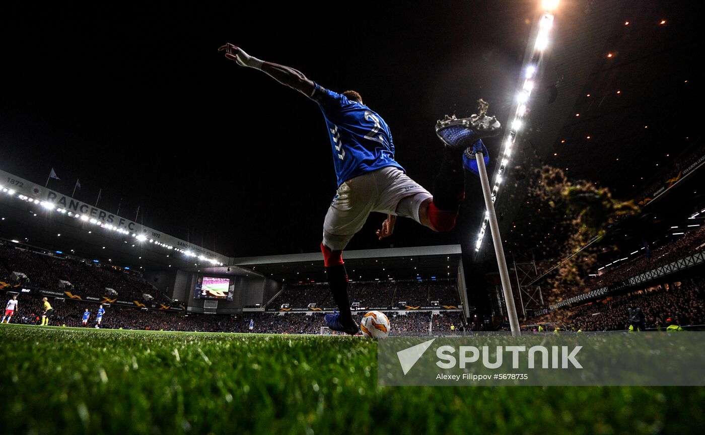 Britain Soccer Europa League Rangers - Spartak