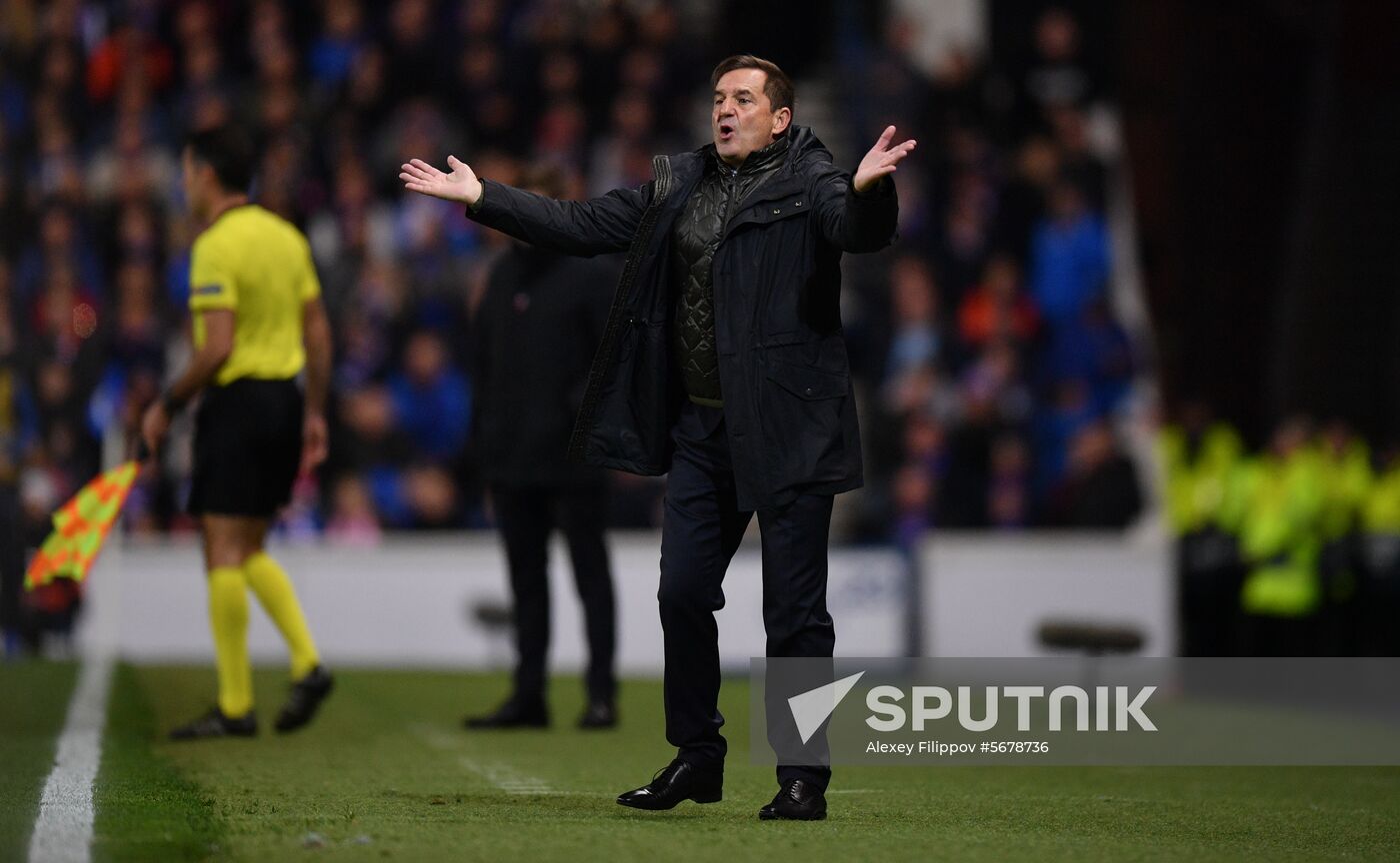 Britain Soccer Europa League Rangers - Spartak