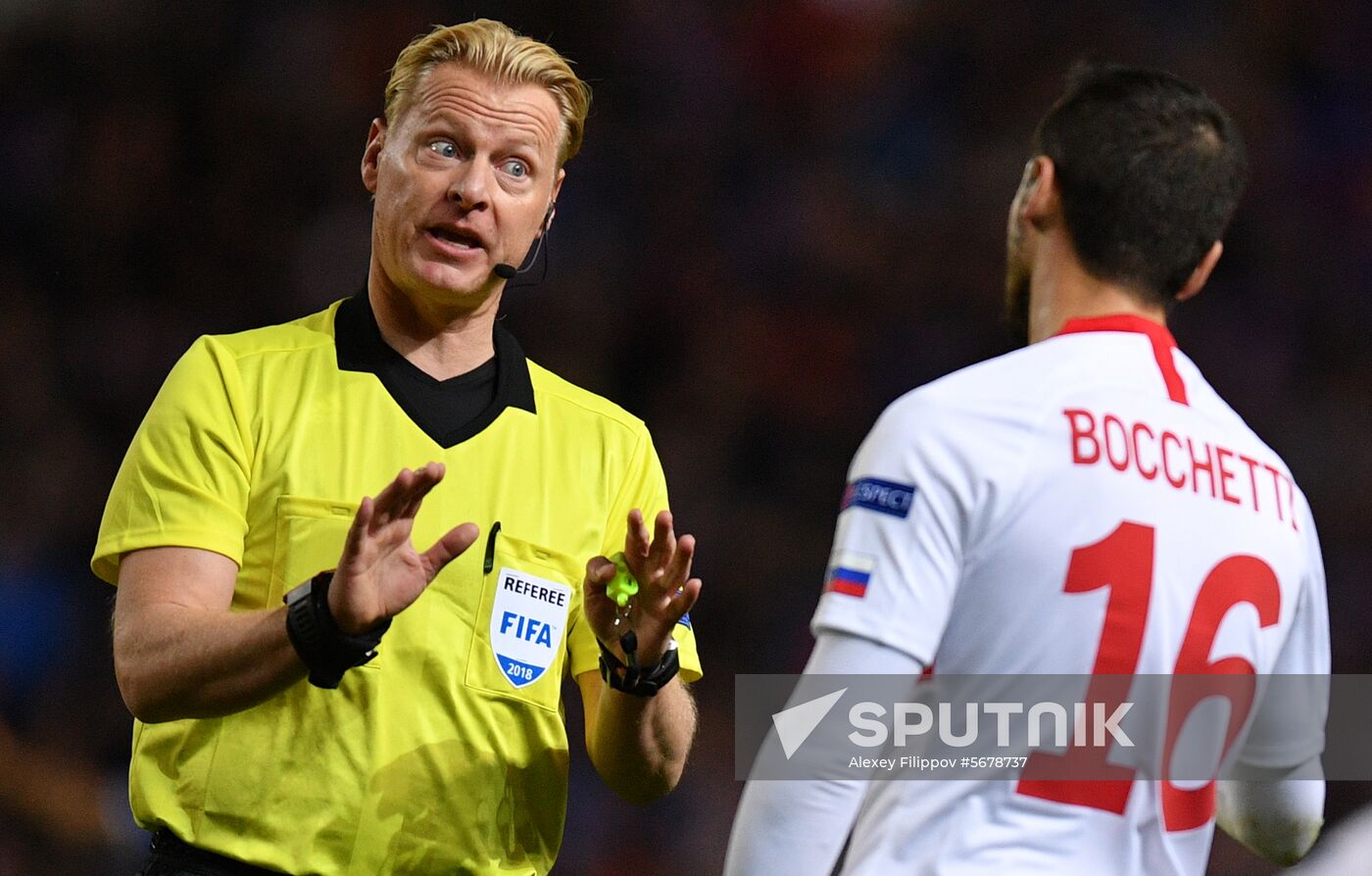 Britain Soccer Europa League Rangers - Spartak