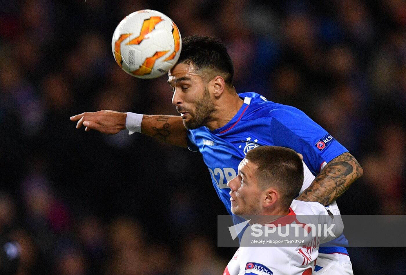 Britain Soccer Europa League Rangers - Spartak