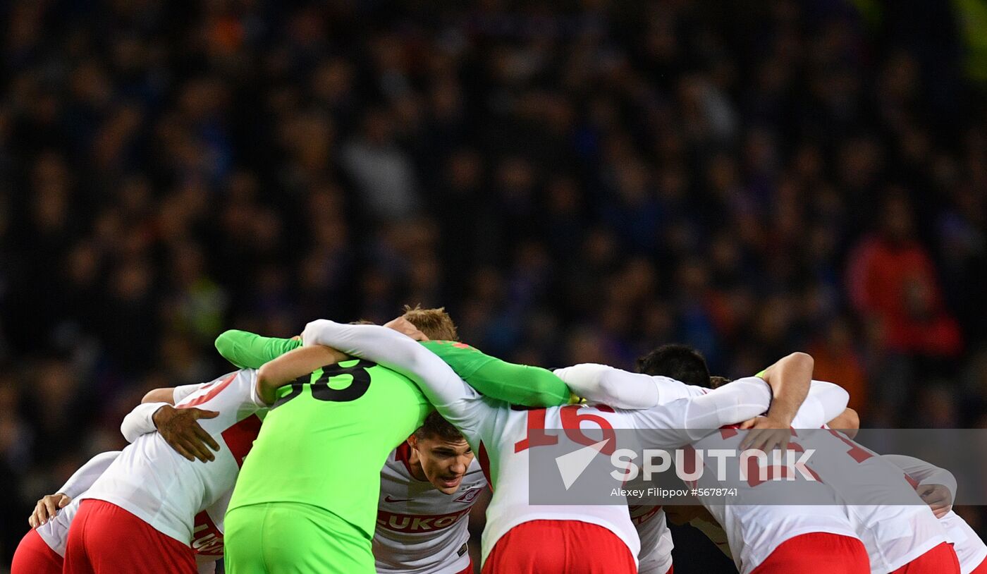 Britain Soccer Europa League Rangers - Spartak