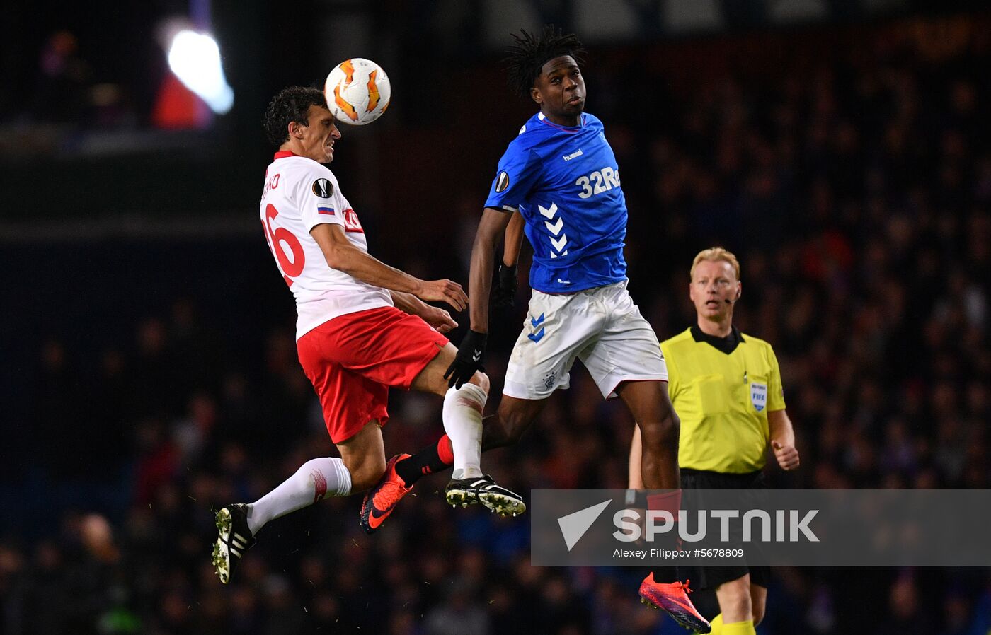 Britain Soccer Europa League Rangers - Spartak