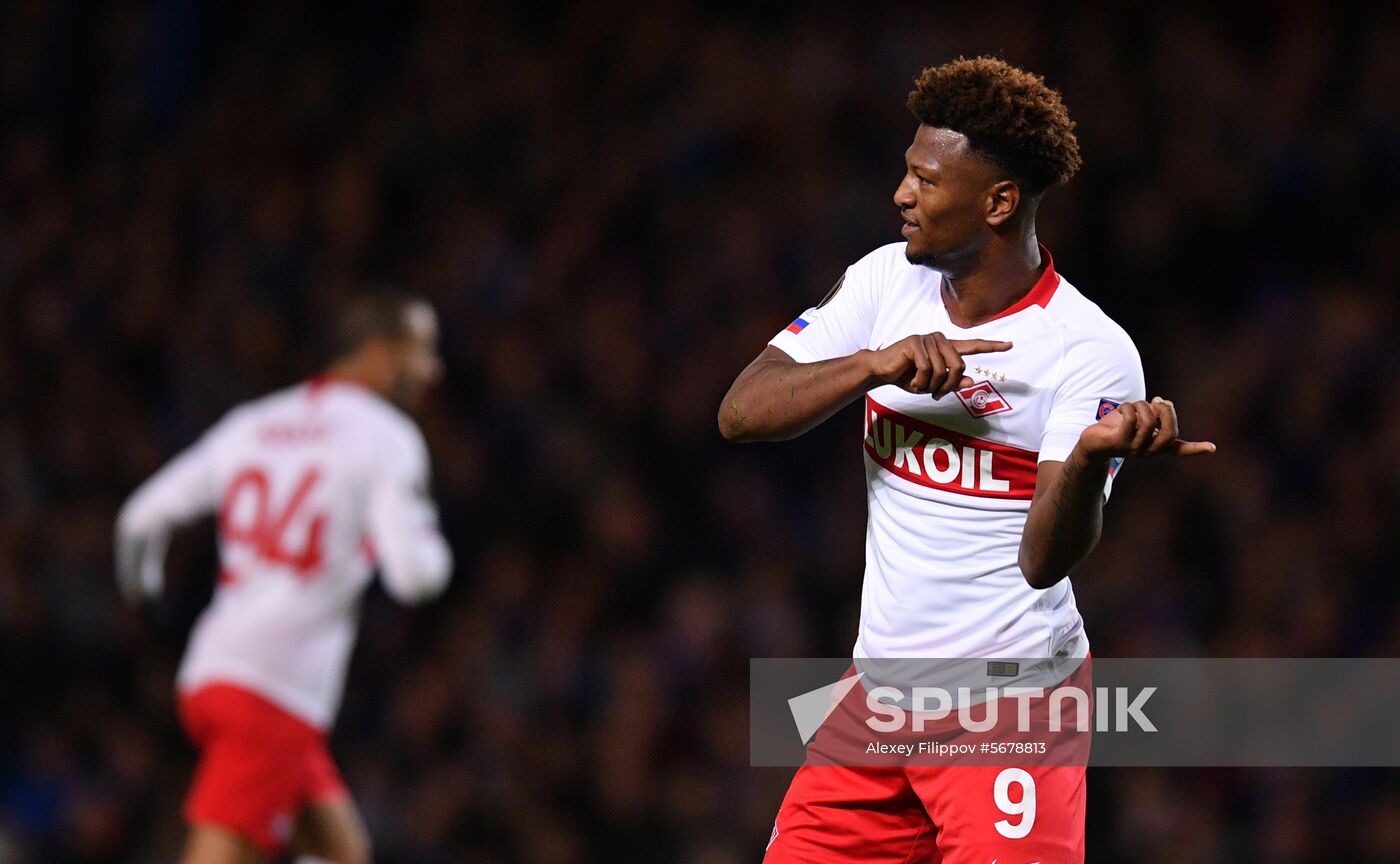 Britain Soccer Europa League Rangers - Spartak