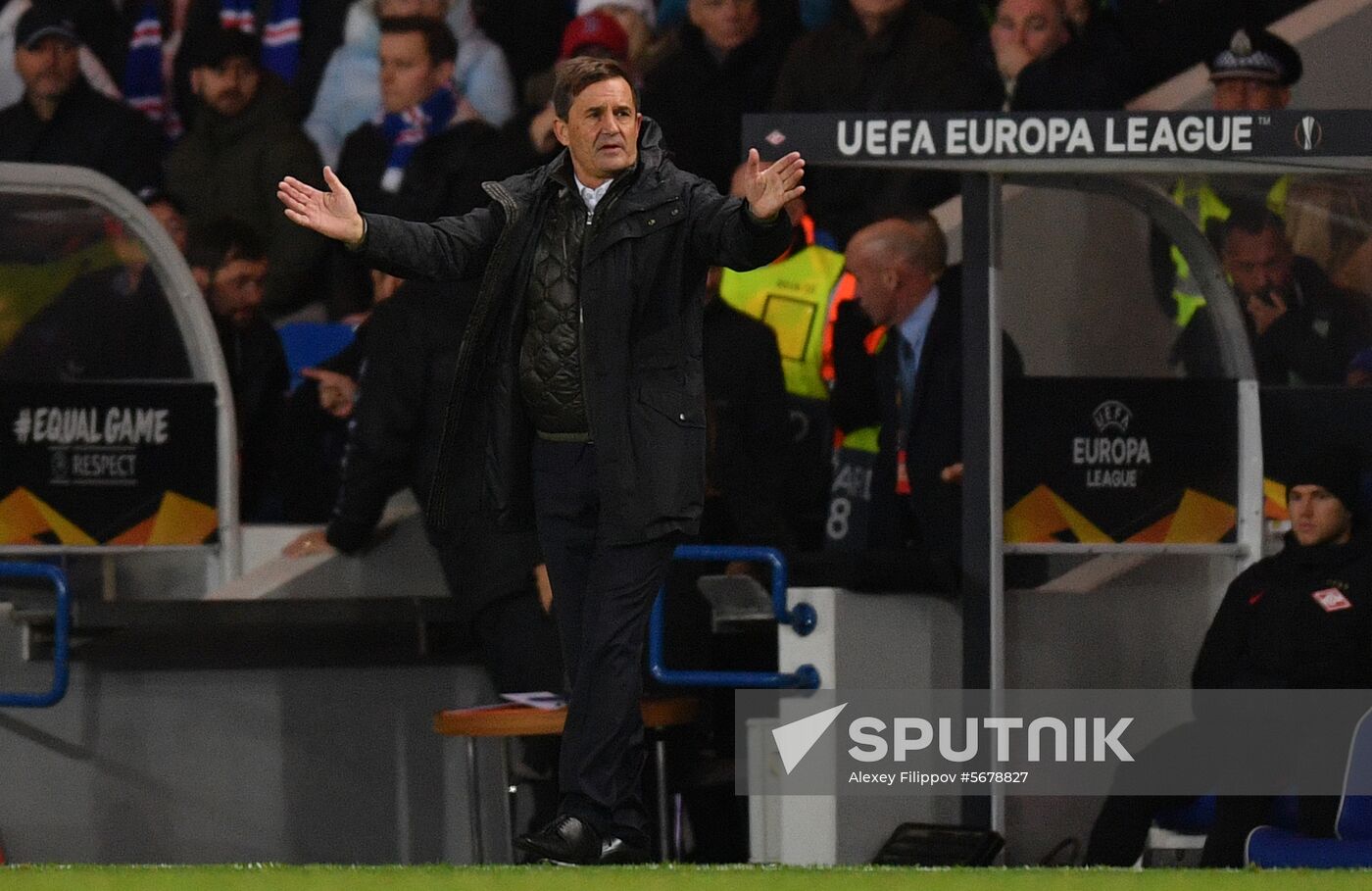 Britain Soccer Europa League Rangers - Spartak